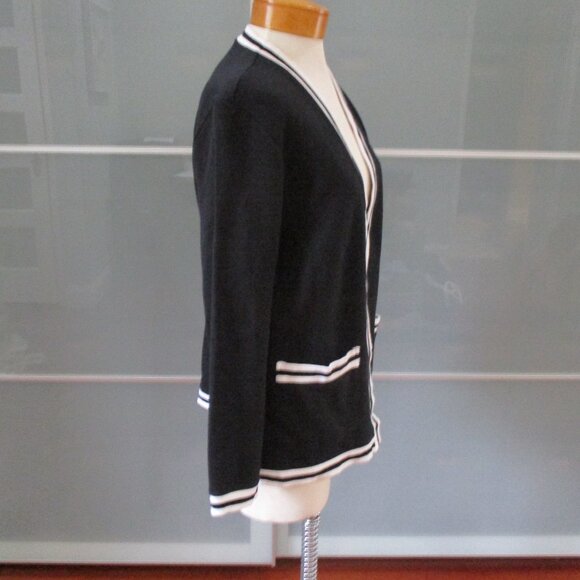 Isaac Mizrahi Live Open Front Long Sleeve Cardigan - Picture 4 of 6